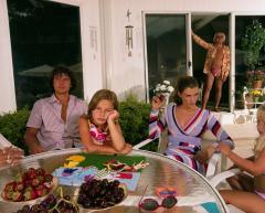 Picture of people sitting at a table.