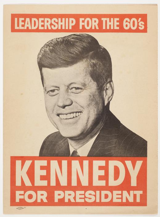 President Kennedy poster.